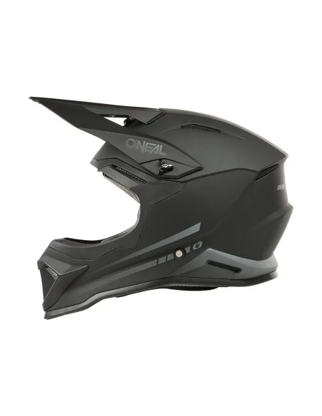 Casco de niño de motocross O'Neal 1SRS Youth Solid Negro