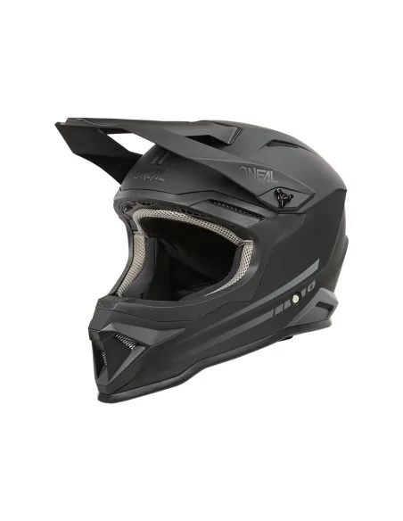 Casco de niño de motocross O'Neal 1SRS Youth Solid Negro