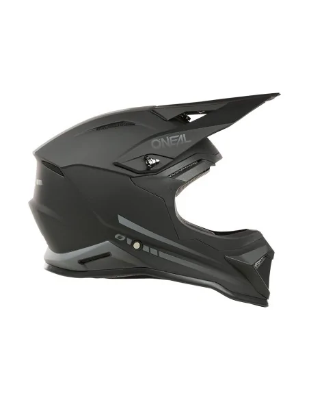 Casco de niño de motocross O'Neal 1SRS Youth Solid Negro