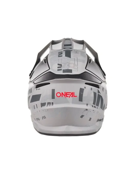 Casco de motocross O'Neal 1SRS Voltixx Negro/Gris