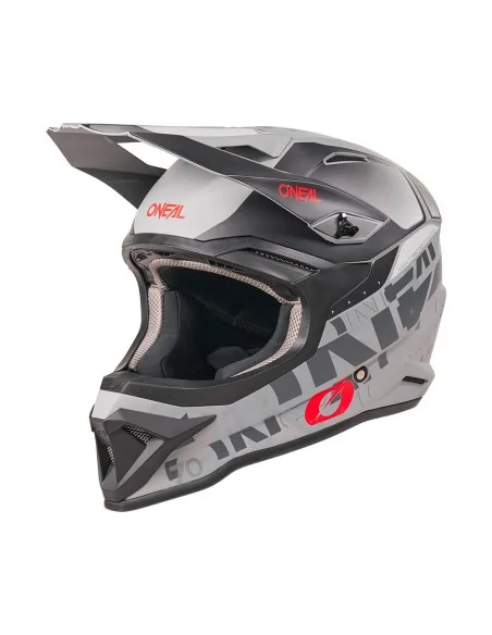 Casco de motocross O'Neal 1SRS Voltixx Negro/Gris