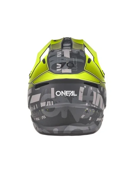 Casco de motocross O'Neal 1SRS Voltixx Negro/Amarillo flúor