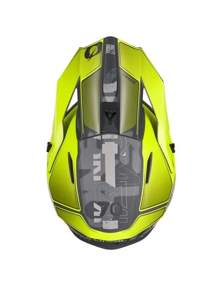 Casco de motocross O'Neal 1SRS Voltixx Negro/Amarillo flúor