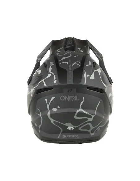 Casco de motocross O'Neal 1SRS Splash Negro/Gris