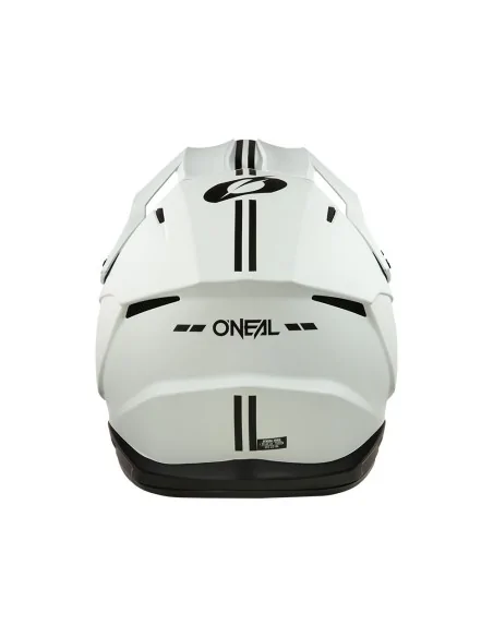 Casco de motocross O'Neal 1SRS Solid Blanco