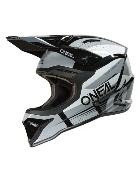 Casco de motocross O'Neal 1SRS RC Negro/Gris