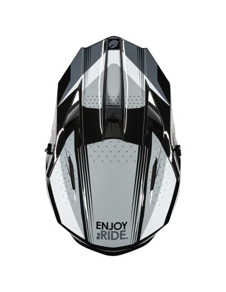 Casco de motocross O'Neal 1SRS RC Negro/Gris