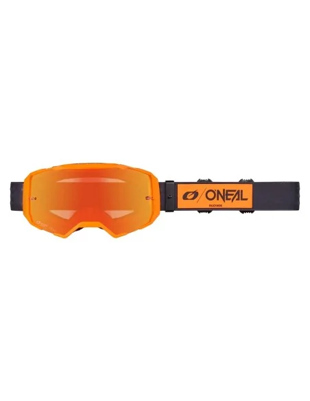 Gafas de motocross O'Neal B-22 Core Negro/Naranja