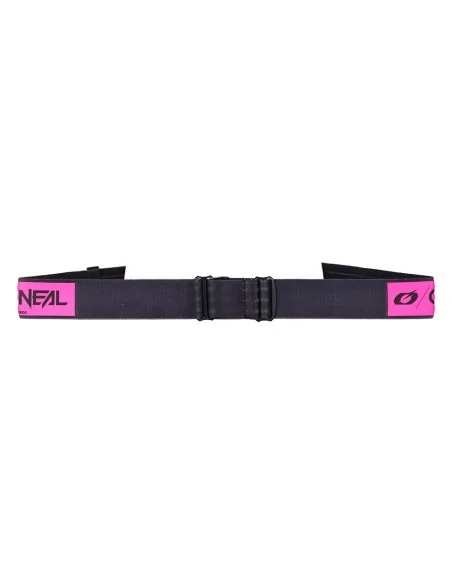 Gafas de motocross O'Neal B-22 Core Negro/Rosa