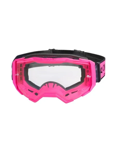 Gafas de motocross O'Neal B-22 Core Negro/Rosa