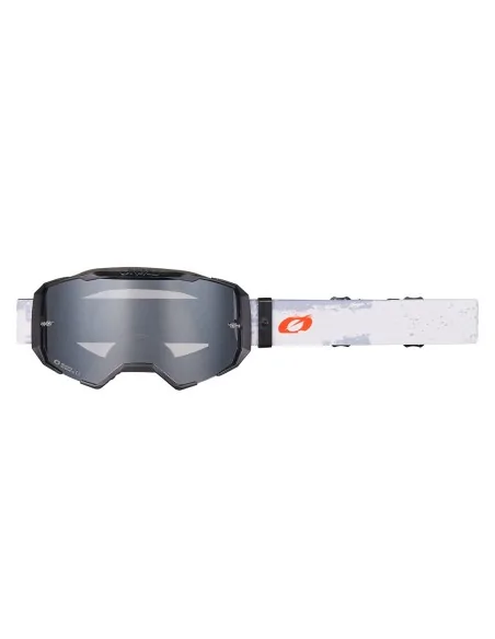 Gafas de motocross O'Neal B-22 Paint Blanco/Negro