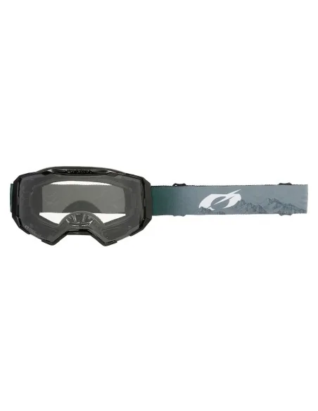 Gafas de motocross O'Neal B-22 Gris/Verde