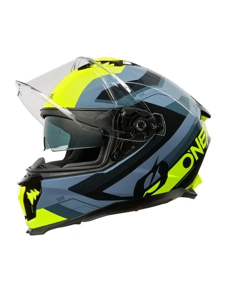 Casco de carretera O'Neal Challenger Negro/Gris/Amarillo flúor
