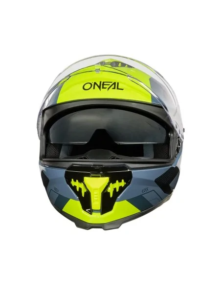 Casco de carretera O'Neal Challenger Negro/Gris/Amarillo flúor