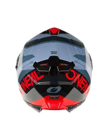 Casco de carretera O'Neal Challenger Negro/Gris/Rojo