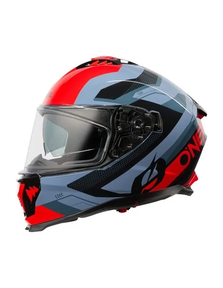 Casco de carretera O'Neal Challenger Negro/Gris/Rojo