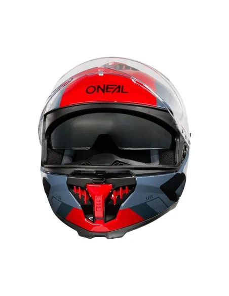 Casco de carretera O'Neal Challenger Negro/Gris/Rojo