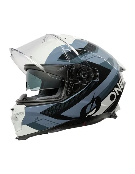 Casco de carretera O'Neal Challenger Negro/Gris/Gris claro