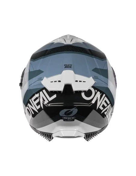Casco de carretera O'Neal Challenger Negro/Gris/Gris claro
