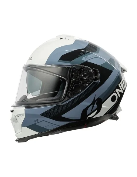 Casco de carretera O'Neal Challenger Negro/Gris/Gris claro