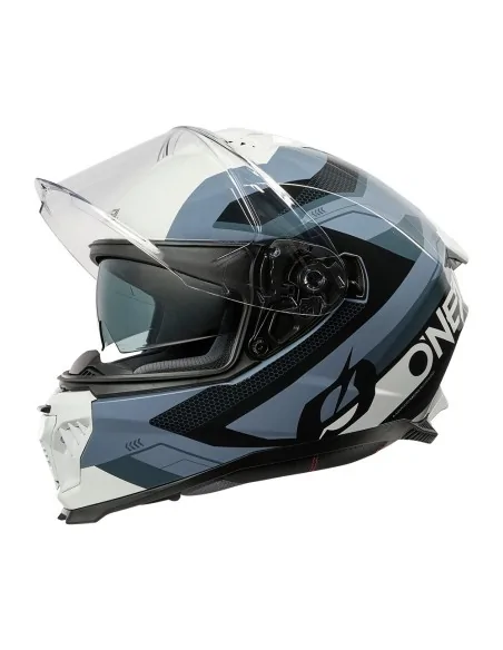 Casco de carretera O'Neal Challenger Negro/Gris/Gris claro