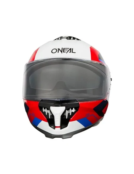 Casco de carretera O'Neal Challenger Negro/Blanco/Rojo/Azul