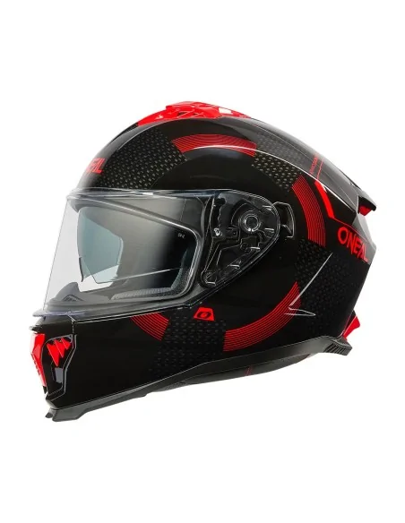 Casco de carretera O'Neal Challenger Negro/Rojo