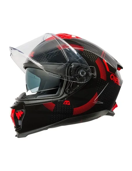 Casco de carretera O'Neal Challenger Negro/Rojo