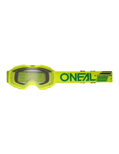Gafas de niño de motocross O'Neal B-10 Youth Amarillo flúor