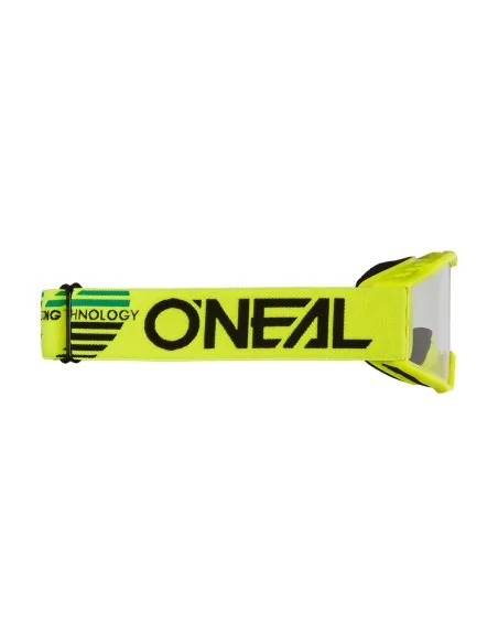 Gafas de niño de motocross O'Neal B-10 Youth Amarillo flúor