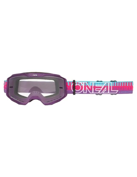 Gafas de motocross O'Neal B-10 Rosa/Lila