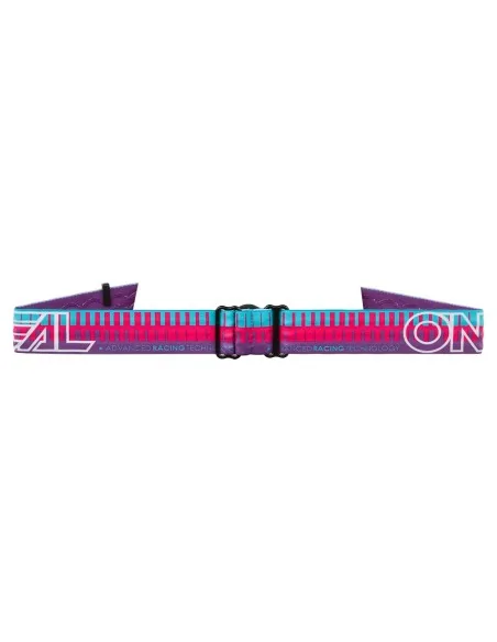 Gafas de motocross O'Neal B-10 Striped Rosa/Lila