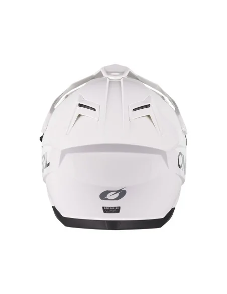 Casco de carretera y aventura O'Neal D-SRS Blanco