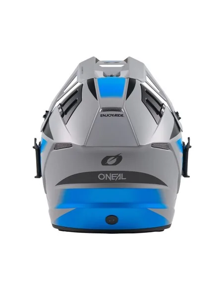 Casco de motocross y enduro O'Neal EX-SRS Magma Gris/Azul