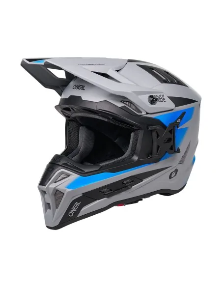 Casco de motocross y enduro O'Neal EX-SRS Magma Gris/Azul