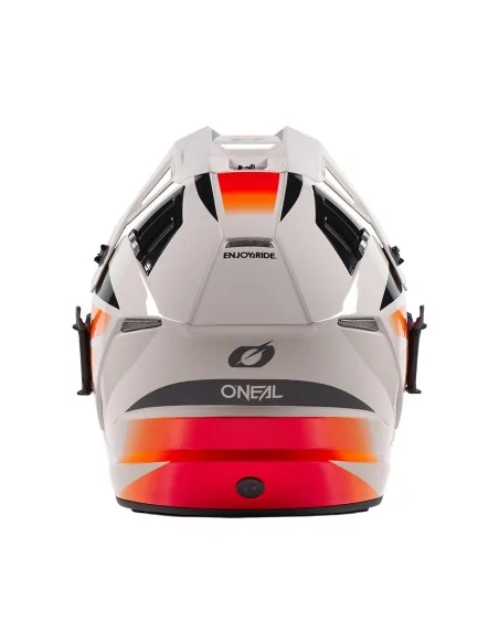 Casco de motocross y enduro O'Neal EX-SRS Magma Gris/Naranja