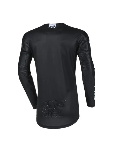 Camiseta de motocross O'Neal Mayhem Negro/Blanco