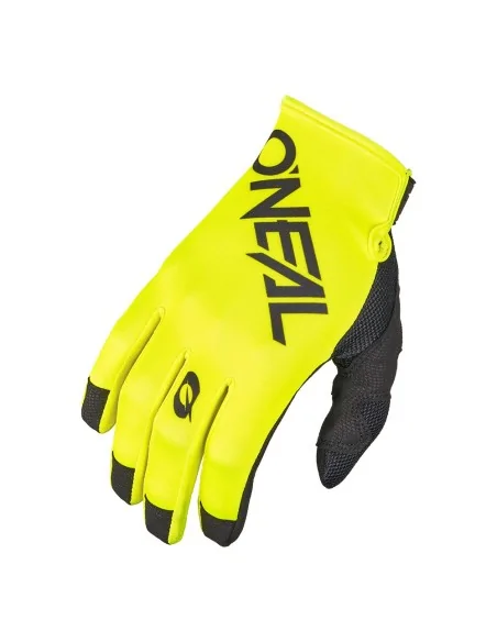 Guantes de motocross O'Neal Mayhem Rider Amarillo flúor