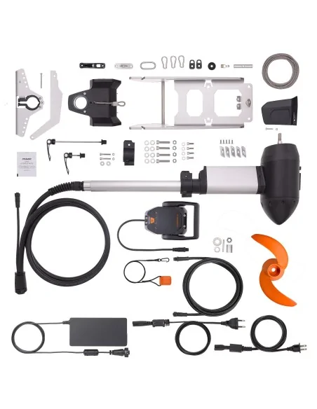 Pack Torqeedo Travel Ultralight con batería 1080 Wh, motor eléctrico para kayak