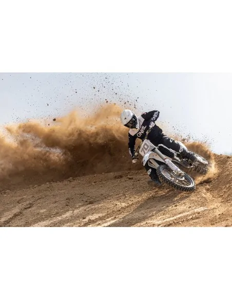 Casco de motocross O'Neal 3SRS Solid Blanco