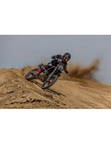 Guantes de motocross O'Neal Matrix Gris/Rojo