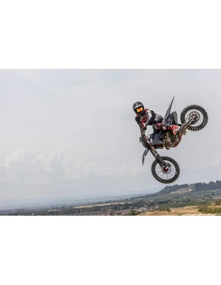 Guantes de motocross O'Neal Matrix Gris/Rojo