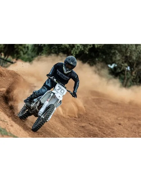 Casco de motocross O'Neal 3SRS Heat Negro/Gris