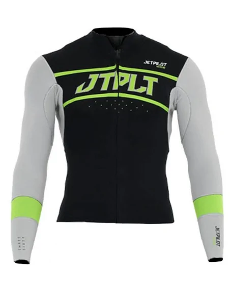 Traje de neopreno Jetpilot Matrix Race John & Jacket gris y verde (talla M)