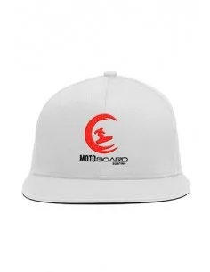 MotoBoard Gorra Bordada Blanca