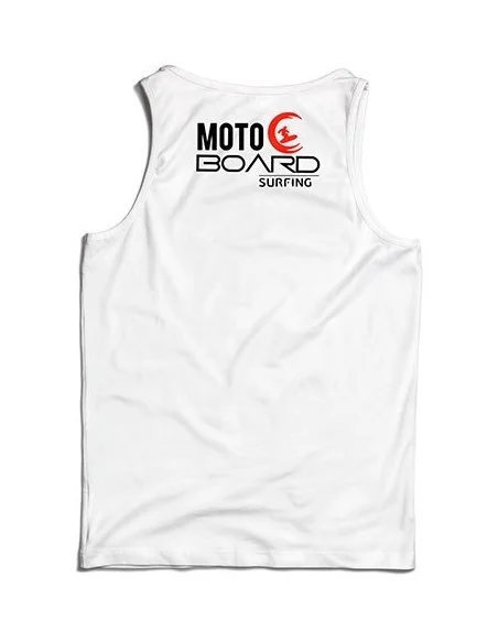 Motoboard Camiseta Tirantes Blanca
