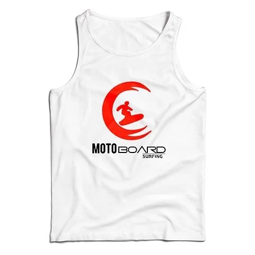 Motoboard Camiseta Tirantes Blanca