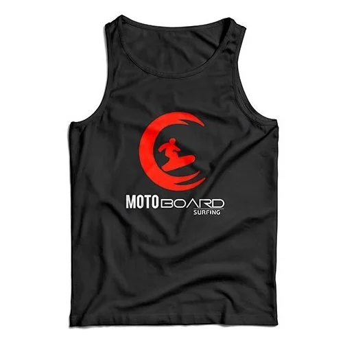 Motoboard Camiseta Tirantes Negra