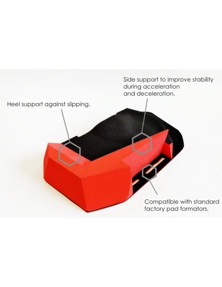 Pads personalizados para Jetsurf Hardracing