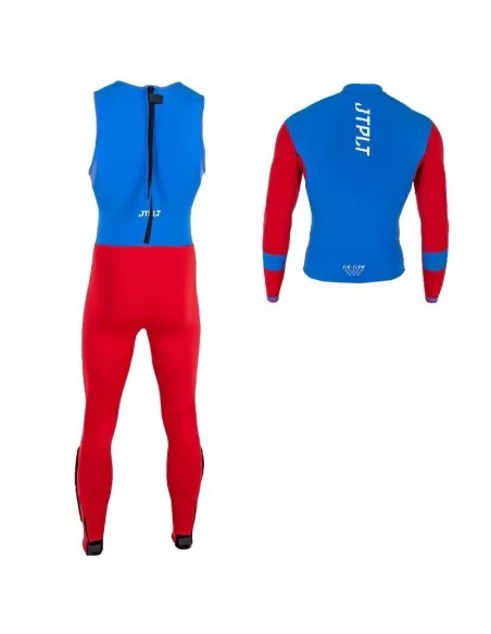 Traje de neopreno Jetpilot RX Race John and Jacket Red - White - Blue